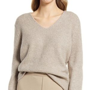 Halogen Balloon Sleeve Sweater